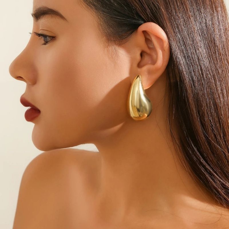 Pendientes Gota Paty Gold |