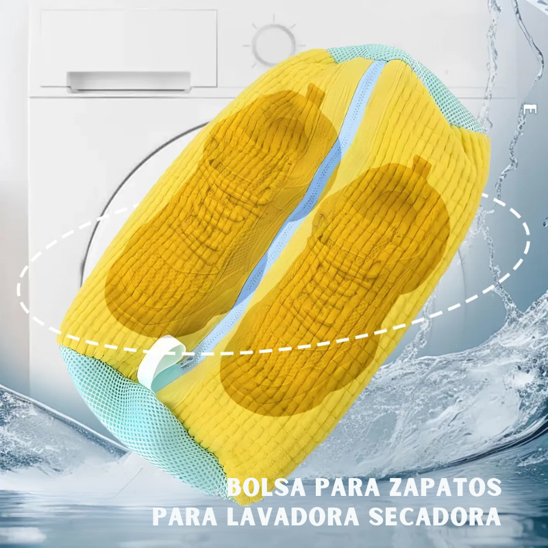 Bolsa protectora para lavar zapatos | Practicidad Pura para tu Calzado
