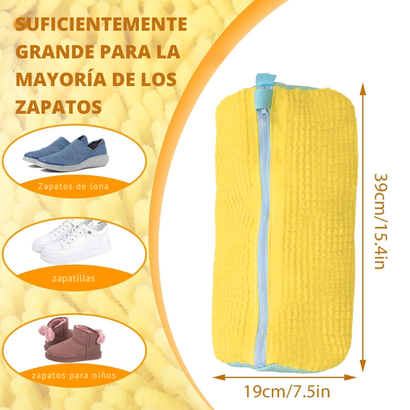 Bolsa protectora para lavar zapatos | Practicidad Pura para tu Calzado