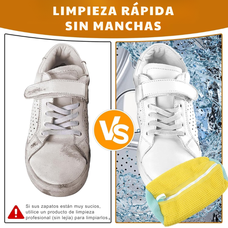 Bolsa protectora para lavar zapatos | Practicidad Pura para tu Calzado