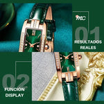 Reloj Vintage Color Esmeralda: Hoy con Regalo