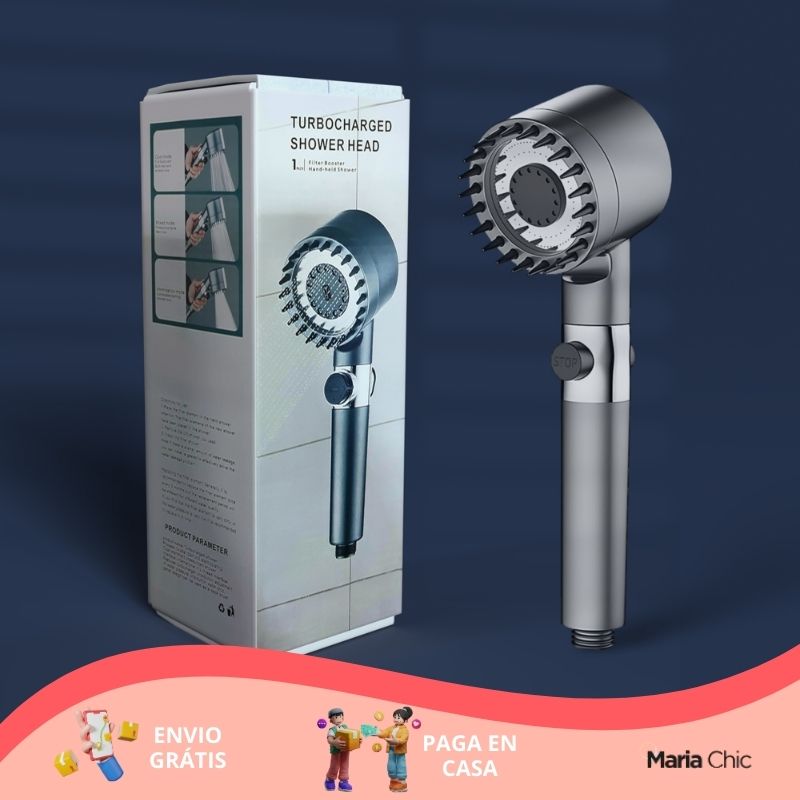 Cabezal Ducha Masajeadora Baño | Potente y Ahorrador