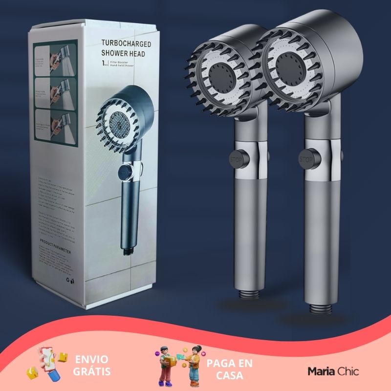 Cabezal Ducha Masajeadora Baño | Potente y Ahorrador