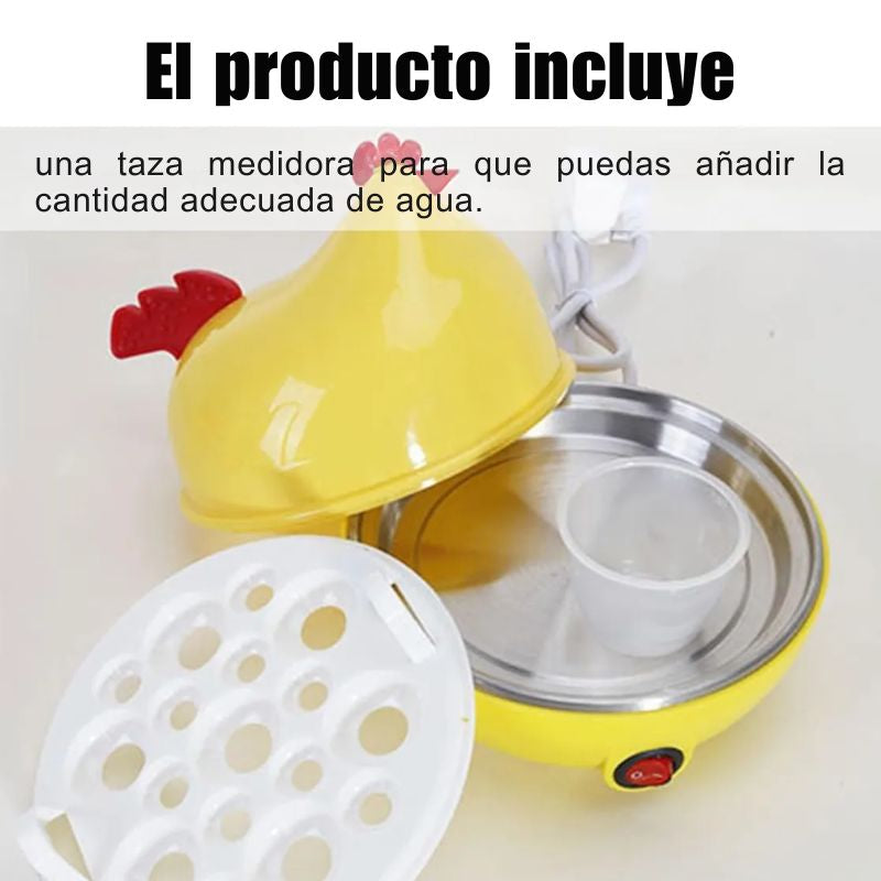 Hervidor eléctrico para huevos, acero inoxidable de 220 o 110 V.