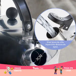 Tetera Acero Inoxidable Premium con Silbato