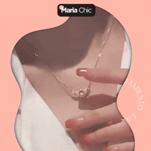 Collar de circonitas con alas de ángel - Más que una Joya, una Presidencia Celestial