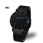 Reloj minimalista Innovador Black - La Esencia del Estilo Masculino.