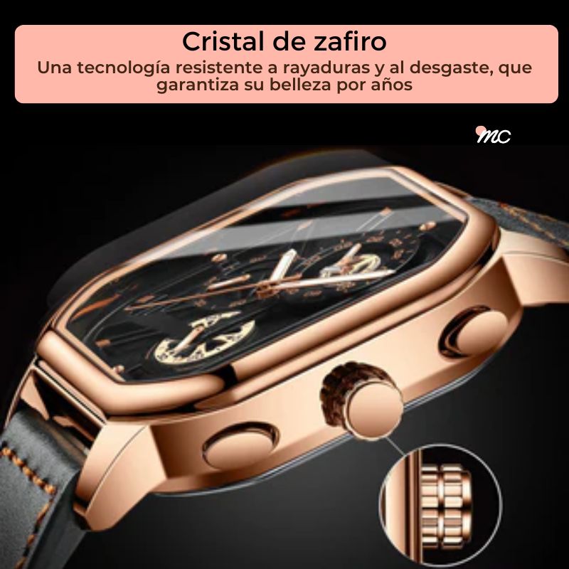 Reloj Hombre Dorado - El Reloj de Hombre que Define el Éxito y la Elegancia