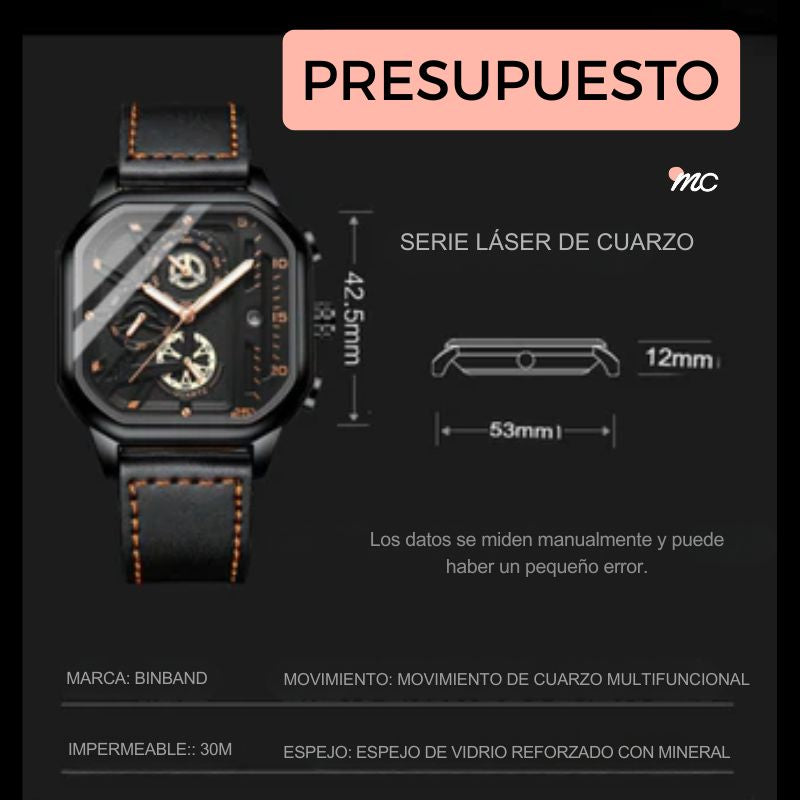 Reloj Hombre Dorado - El Reloj de Hombre que Define el Éxito y la Elegancia