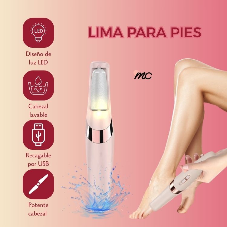 Lima Pedicura VelouFeet® – Pies feos Nunca más.