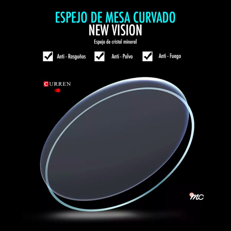 Relógio cronógrafo Maria Chic Curren 8395 em aço inoxidável