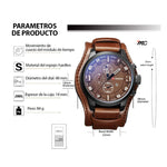 Llegó a María Chic Reloj Curren 8225 en Cuero Estilo Vintage